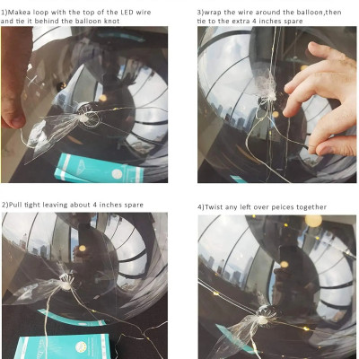 Bóng Galaxy tặng Đèn Led+ Gậy + Pin (hàng loại 1 siêu dày, siêu an toàn)