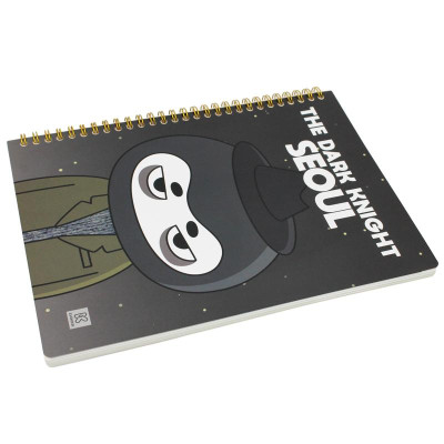 Sổ Lò Xo Design B5 - Kẻ Ngang - 80 Trang - Oxford D352B5-06 - The Dark Knight Seoul