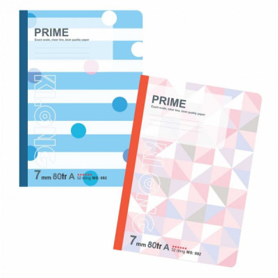 Vở kẻ ngang PRIME - 80 trang; Ms: 892