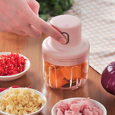 Máy xay tỏi ớt  mini  ,  xay thực phẩm , tiện lợi , đa năng sạc điện ,đơn giản dễ sử dụng và tiện lợi 