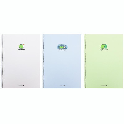 Sổ Lò Xo Chú Ếch Kẻ Ngang - Morning Glory 10230-88600 - Cogito Ergo Sum