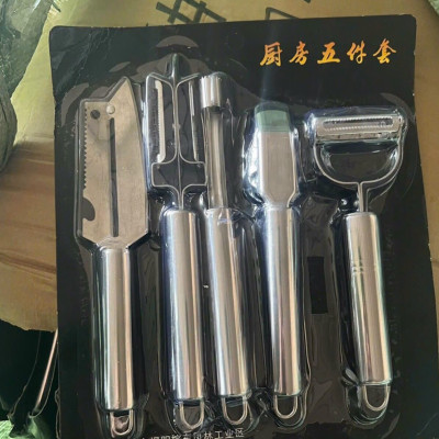 Combo 5 Món Dao Nạo Rau Củ Đa Năng Chất Liệu Inox Cao Cấp