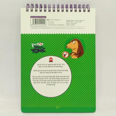 Sổ Tay The Voices Of The Jungle L - Pangolin