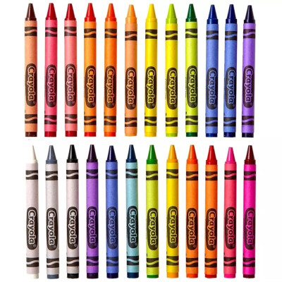 Hộp 24 Bút Sáp Màu Crayon - Crayola 523024