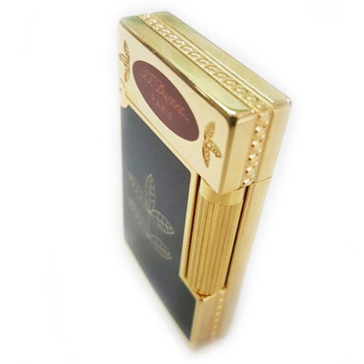 Vỏ Hột Quẹt Bật Lửa Upon Gas Đá D83V Họa Tiết Sơn Mài Họa Tiết Hoa Văn Lá Cây Đẹp Độc Lạ - Dùng Gas Đá Cao Cấp