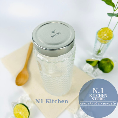 Hũ thủy tinh nắp vặn Delivery 700ml - Bormioli Rocco Ý - Hàng chính hãng