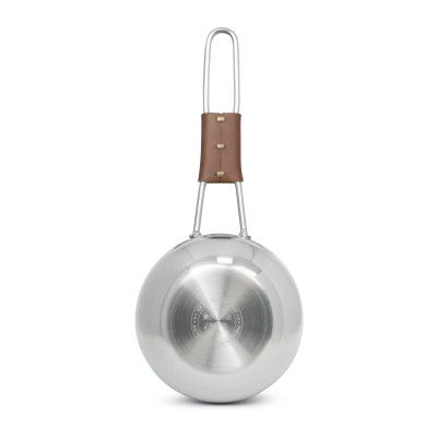 Quánh Inox 3 lớp đúc liền khối miệng rót Kalpen Baby Rinmer size 12cm