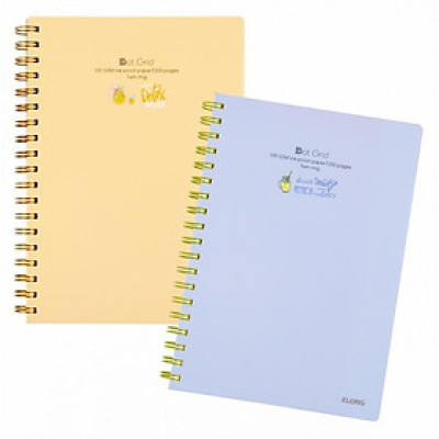 Vở lò xo kép Dot Grid B5 - 200 trang; MS: 579