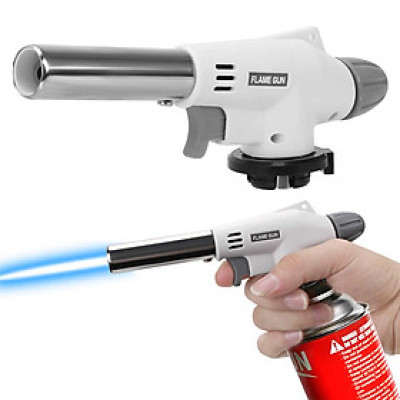 Đầu Khò Gas Cầm Tay Sử Dụng Bình Gas Mini, Đầu Khò Gas Chuyên Dụng Núm Điều Chỉnh Nhiệt 1400 Độ C