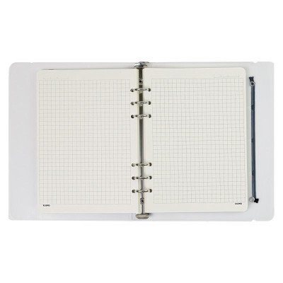 Sổ còng sắt Caro 6 x 6 mm nét đứt A5 100 tờ MS: 516