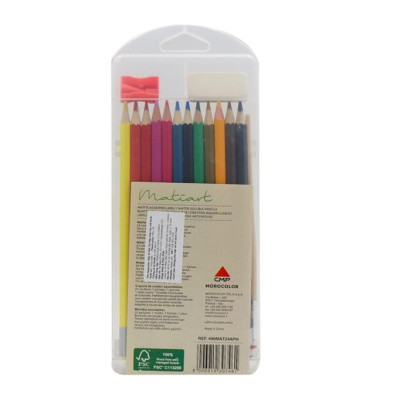 Hộp 24 Bút Chì Màu Lục Giác Hòa Tan Trong Nước Ø 3,3 mm - Primo 49