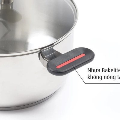 Bộ 5 nồi chảo iNox không chống dính