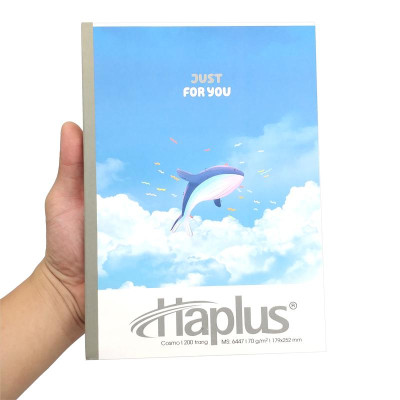 Vở Kẻ Ngang 200 Trang 70gsm Cosmo - Haplus 6447 (Mẫu Màu Giao Ngẫu Nhiên)