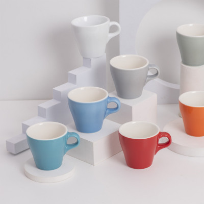 Ly sứ Origami Cappuccino Cup 180ml uống trà cà phê