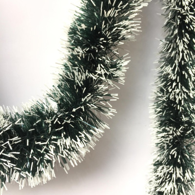 Dâ chồn trang trí noel - Dây màu xám, Màu xanh dài 1m8