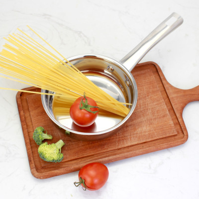 Chảo Inox 304 thân đáy đúc liền khối 3 lớp Kalpen Kazler 20cm đáy từ chuẩn Đức