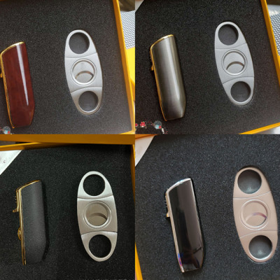 Bộ Set Phụ Kiện 2 Món HB-528 Gồm Vỏ Hột Quẹt Bật Lửa Gas Khò 3 Tia Mạnh Mẽ + Cắt Sắc Bén - Nhiều Màu