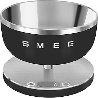 Cân Tiểu Ly Điện Tử Smeg KSC01BLMWW Tối Đa 5kg Màu Đen Hàng chính hãng