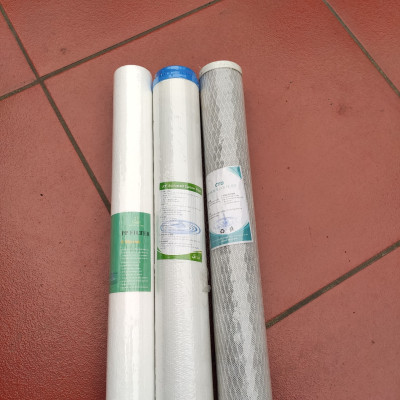 Bộ 3 lõi lọc thô 20 inch số 1 2 3, Lõi lọc công nghiệp dùng cho máy lọc nước R.O