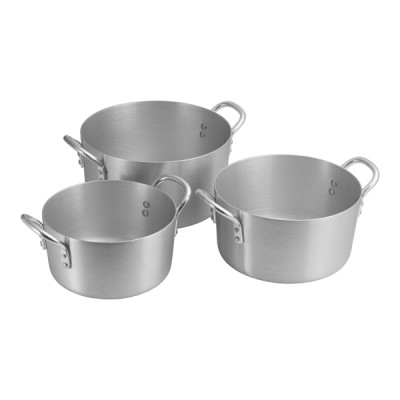 Bộ 3 Nồi Nhôm Kim Hằng ĐB Quai Tròn Xi Bóng T3 Nhỏ 16-18-20