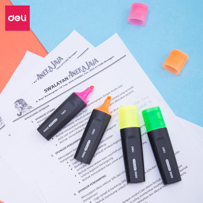  Bút nhớ dòng Deli - Bút dấu dòng - Bút highlight - 2 chiếc - ES600