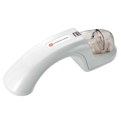 Combo dụng cụ mài dao kéo cao cấp Satomi Kamizaki + khay làm đá tròn 3 viên - made in Japan