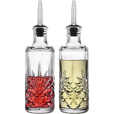 BỘ CHAI ĐỰNG DẦU VÀ DẤM GODINGER DUBLIN CRUET, 2 CHAI Hàng chính hãng