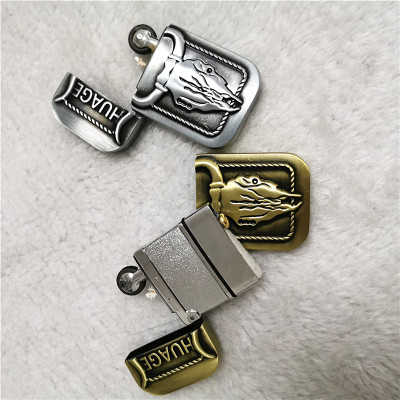 Vỏ Hột Quẹt Bật Lửa Xăng Đá HG05-DT Họa Tiết Đầu Trâu Độc Lạ - Nhiều màu