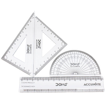 Bộ Thước Toàn Học Accumate - Doms 8157