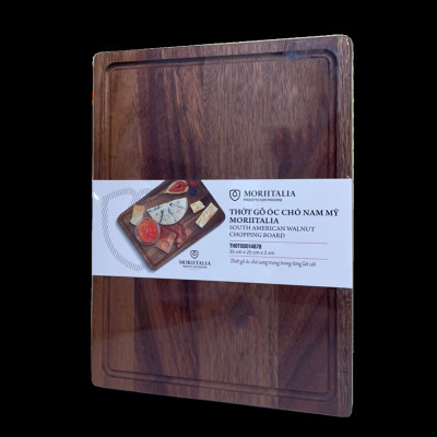 Thớt Gỗ Óc Chó Nam Mỹ Moriitalia THOT00014885, THOT00014878 - Hàng chính hãng
