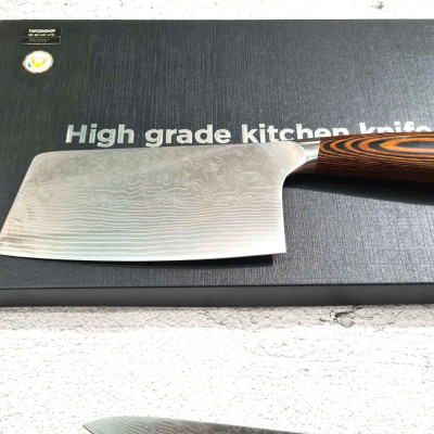 BỘ 3 DAO BẾP NHẬT THÉP DAMASCUS DT2