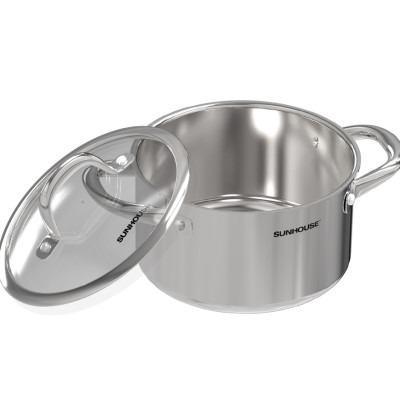 NỒI INOX 304 ĐÁY LIỀN SUNHOUSE SHG706-26 - Hàng Chính Hãng
