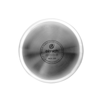 Bộ nồi inox cao cấp 3 lớp đáy liền Trimax 3 chiếc EL-2103 size 18, 20, 26cm - Hàng chính hãng