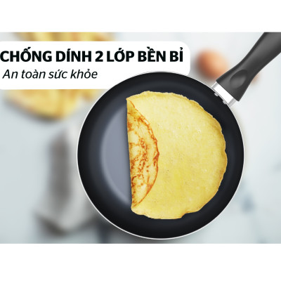 CHẢO TRƠN CHỐNG DÍNH SUNHOUSE SAVING SV30 - Hàng Chính Hãng