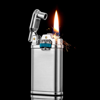 Vỏ Hộp Quẹt Bật Lửa Xăng Bấc Đá Chief CF227 Thiết Kế Đẹp Độc Lạ Tiện Dụng - Dùng xăng bấc đá cao cấp