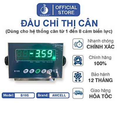 Đầu Chỉ Thị Cân Điện Tử B19S Chống Nước
