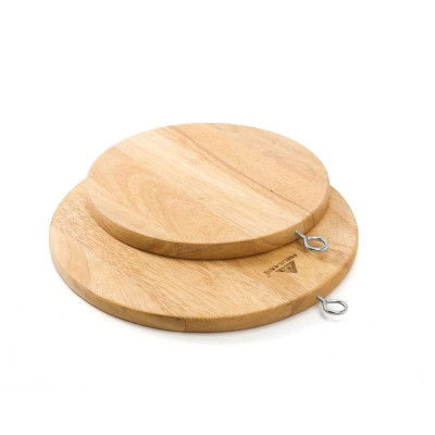 Thớt gỗ cao su tự nhiên PHUSANG không chất bảo quản, chống ẩm mốc dùng trong nhà hàng và khách sạn