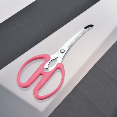 Kéo Nhà Bếp Đầu Cong Shimomura Sắc Bén Và Trơn Ngọt