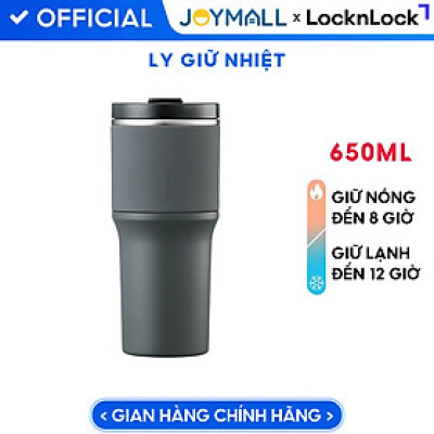Bình giữ nhiệt LocknLock Metro Drive LHC4277S 650ml - Kèm ống hút và cọ rửa