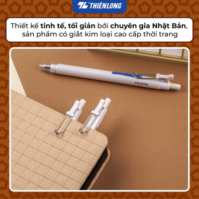 Bút gel Hoshi Thiên Long GEL-048/HS - Công nghệ Nhật Bản