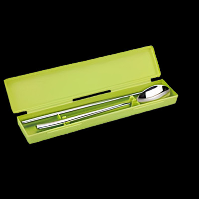 [HÀNG CHÍNH HÃNG]Bộ dụng cụ đựng thìa đũa ăn di động, nhỏ gọn phù hợp mang theo mọi nơi tiện lợi của GGOMi Hàn Quốc MK34