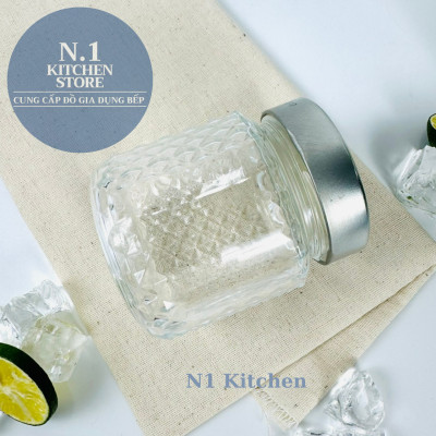 Hũ thủy tinh nắp vặn Delivery 300 - Bormioli Rocco Ý - Hàng chính hãng