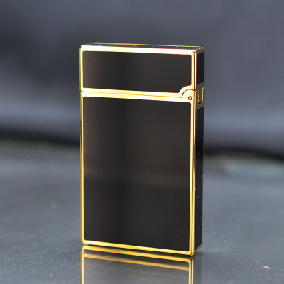 Vỏ Hột Quẹt Bật Lửa Ga Đá Upon Hình Đại Bàng Viền Vàng D159V