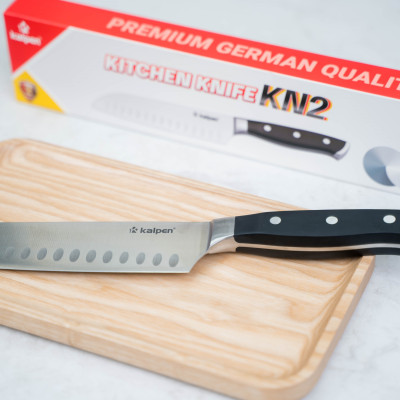 Dao thái nhà bếp lưỡi thép đa năng Kalpen KN2 chuẩn Đức
