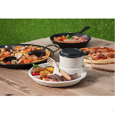 Combo 03 Cốc súp uống nước có nắp Inomata - Nội địa Nhật Bản