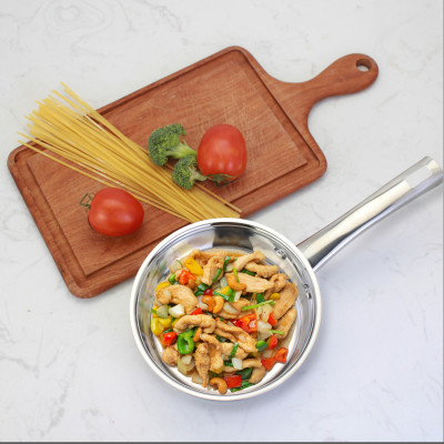 Chảo Inox 304 thân đáy đúc liền khối 3 lớp Kalpen Kazler 20cm đáy từ chuẩn Đức