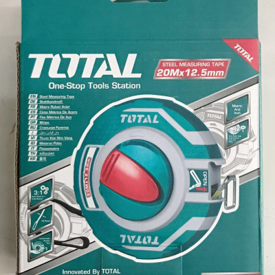THƯỚC CUỘN THÉP 20M, 30M TOTAL TMT11206, TMT11306 - HÀNG CHÍNH HÃNG
