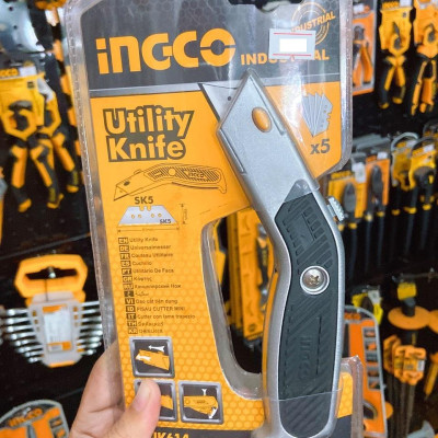 DAO CẮT TIỆN DỤNG INGCO HUK614 - HÀNG CHÍNH HÃNG