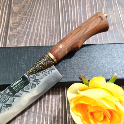 DAO BẾP - DAO THÁI HOA VĂN KHÂU ĐỒNG MÃ A7 DT157 NT topcomshop vn