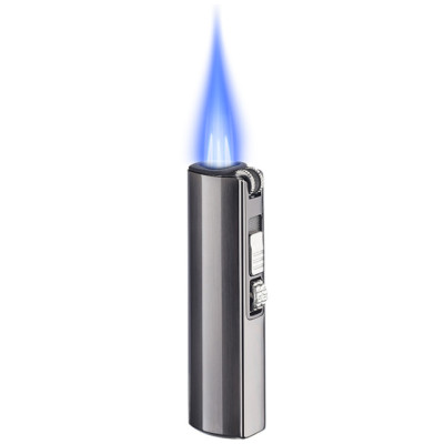 Vỏ Hột Quẹt Bật Lửa Khò 3 Tia Focus Z001 Đẹp Độc Lạ Lửa Khò Mạnh Mẽ - Dùng Gas Cao Cấp
